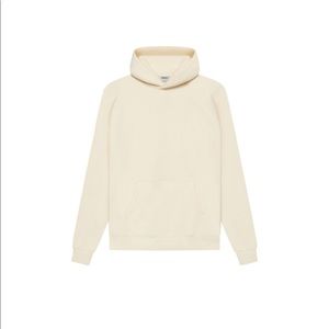 FEAR OF GOD Essentials Pull-Over Hoodie in color “Buttercream”